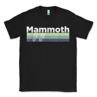 Black retro hiking boottrail running   mammoth california t shirt Classic Tee - linhVisuals