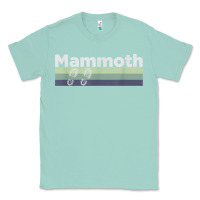 Seafoam retro hiking boottrail running   mammoth california t shirt Classic Tee - linhVisuals
