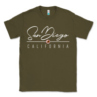 Army Green san diego ca sweatshirt Classic Tee - linhVisuals