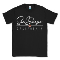 Black san diego ca sweatshirt Classic Tee - linhVisuals