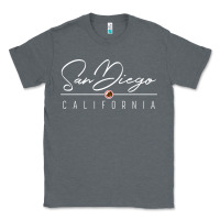 Charcoal Heather san diego ca sweatshirt Classic Tee - linhVisuals