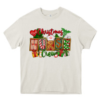 Cream Christmas Nurse Crew Heavy Core Tee - FaDigitalArtStudio