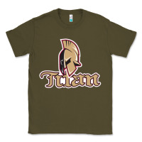 Army Green acadie–titan-bathurst Classic Tee - linhVisuals
