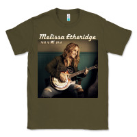 Army Green Melissa Etheridge Classic Tee - linhVisuals