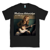 Black Melissa Etheridge Classic Tee - linhVisuals