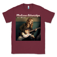 Burgundy Melissa Etheridge Classic Tee - linhVisuals