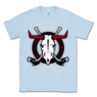 Dusty Blue deer-red-rebels Classic Tee - linhVisuals