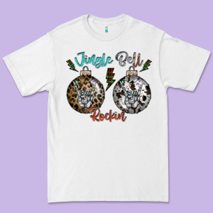 Jingle Bell Rockin Premium Tee Designed By Cowhidedigitalart