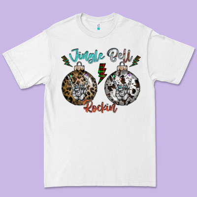 Jingle Bell Rockin Premium Tee Designed By Cowhidedigitalart