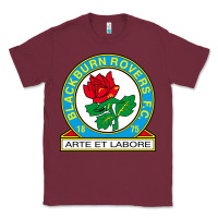 Burgundy rovers black burn fc Classic Tee - linhVisuals
