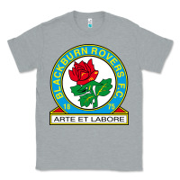 Heather Grey rovers black burn fc Classic Tee - linhVisuals