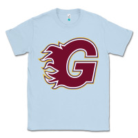Dusty Blue guildford flames Classic Tee - linhVisuals