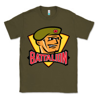 Army Green north-battalion-bay Classic Tee - linhVisuals