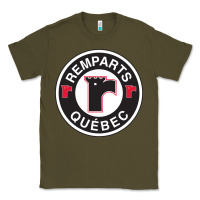 Army Green remparts-quebec Classic Tee - linhVisuals