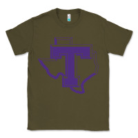 Army Green tarleton tontexas Classic Tee - linhVisuals