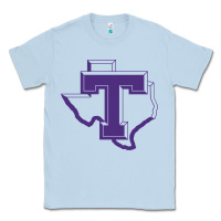 Dusty Blue tarleton tontexas Classic Tee - linhVisuals