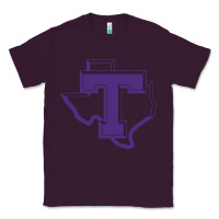 Plum tarleton tontexas Classic Tee - linhVisuals