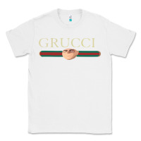 White new grucci tshirt Classic Tee - linhVisuals