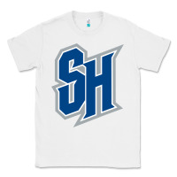 White seton hall pirates Classic Tee - linhVisuals