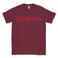 Burgundy tim horton tshirt Classic Tee - linhVisuals