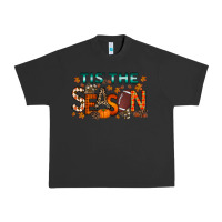 Pigment Black tis the season football Urban Heavy Tee - RacoonDesign