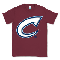 Burgundy columbus clippers Classic Tee - linhVisuals