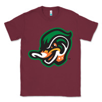 Burgundy down east wood ducks Classic Tee - linhVisuals