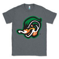 Charcoal Heather down east wood ducks Classic Tee - linhVisuals