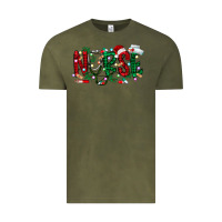 Vintage Olive nurse christmas Vintage Tee - RacoonDesign
