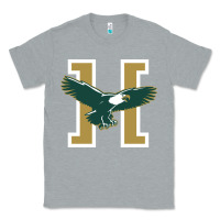 Heather Grey husson  eagles Classic Tee - linhVisuals