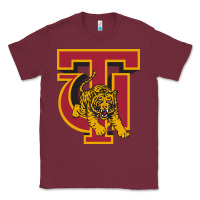 Burgundy tuskegee merch, golden, tigers Classic Tee - linhVisuals
