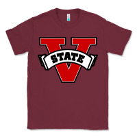 Burgundy valdosta merch, blazers Classic Tee - linhVisuals
