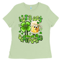 Matcha let's get shamrocked Ladies Tee - Artiststas
