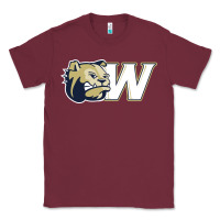 Burgundy wingate merch, bulldogs Classic Tee - linhVisuals
