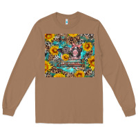 Toasted Coconut baby pigs with leopard cowhide and sunflowers Long Sleeve Tee - Artiststas