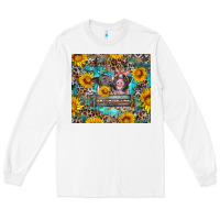 White baby pigs with leopard cowhide and sunflowers Long Sleeve Tee - Artiststas