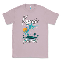 Lilac family vacation retro sunset hawaii kauai t shirt Classic Tee - linhVisuals