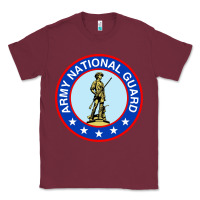 Burgundy army national guard Classic Tee - linhVisuals