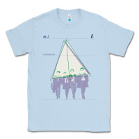 Dusty Blue Alt-j Classic Tee - linhVisuals