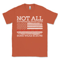 Copper nurses not all superheroes wear caps some wear scrubs nurse supportive Classic Tee - linhVisuals