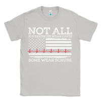 Moon Dust nurses not all superheroes wear caps some wear scrubs nurse supportive Classic Tee - linhVisuals