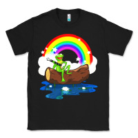 Black the rainbow connection Classic Tee - linhVisuals