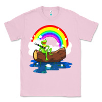 Bubblegum Pink the rainbow connection Classic Tee - linhVisuals