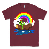 Burgundy the rainbow connection Classic Tee - linhVisuals