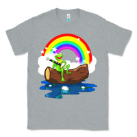 Heather Grey the rainbow connection Classic Tee - linhVisuals