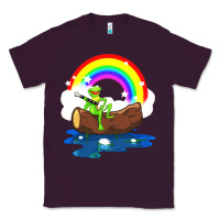 Plum the rainbow connection Classic Tee - linhVisuals