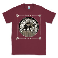 Burgundy caamp Classic Tee - linhVisuals