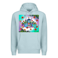 Blue Mist ohana stitch Premium Hoodie - AdoDesignShop