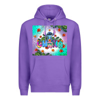 Purple ohana stitch Premium Hoodie - AdoDesignShop