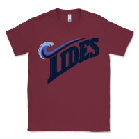 Burgundy norfolk tides Classic Tee - linhVisuals
